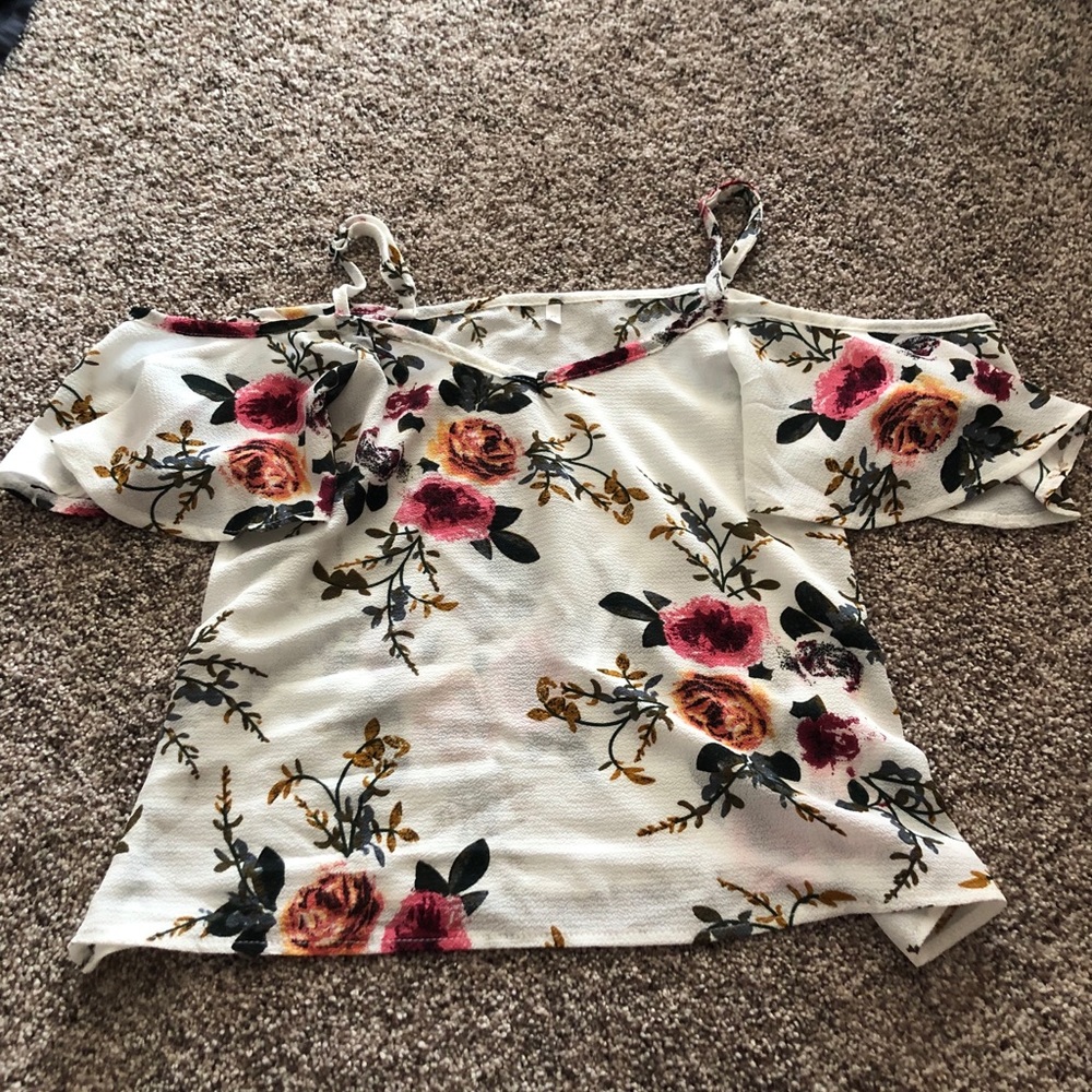 off the shoulder shirt